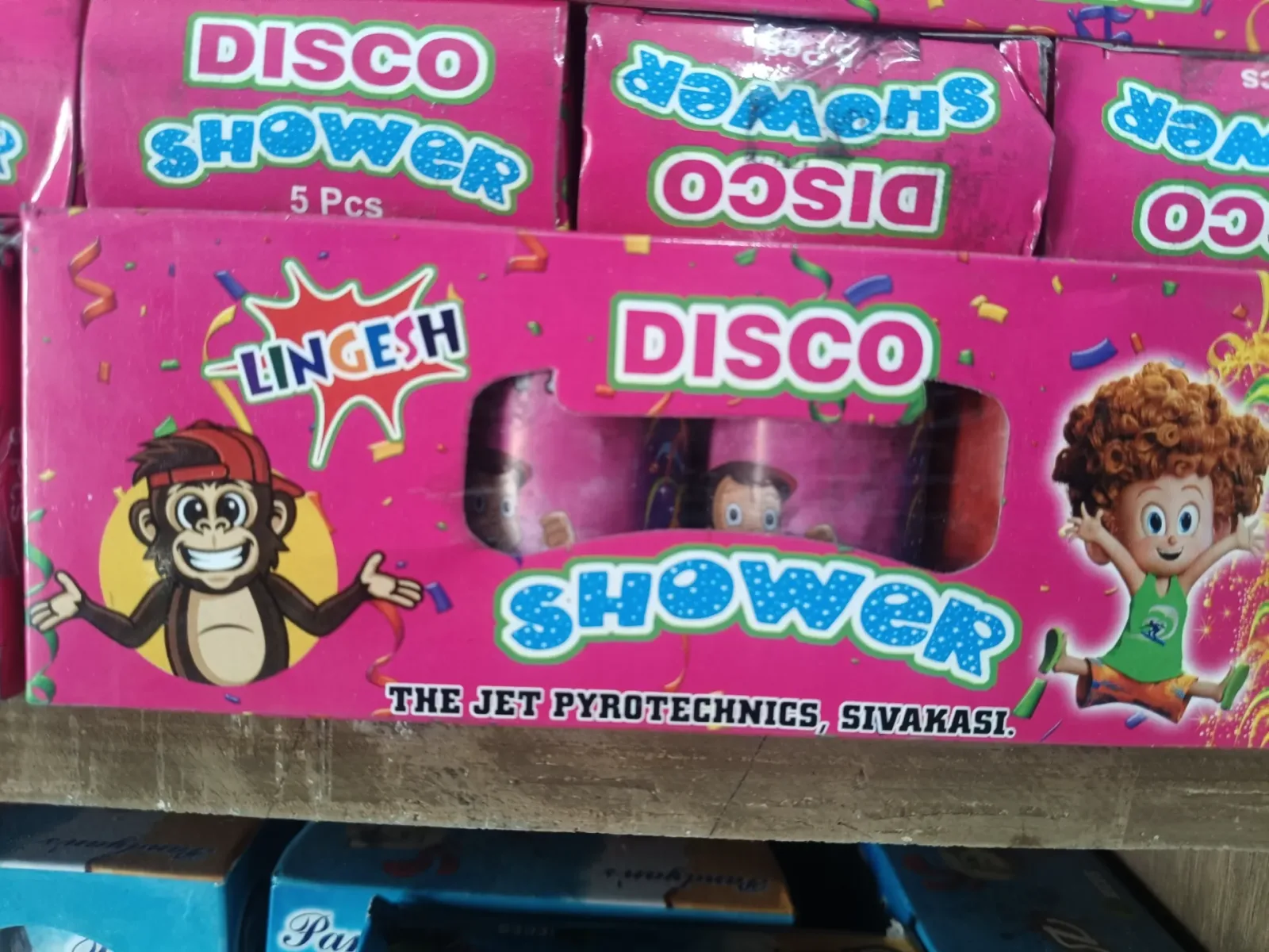 disco shower